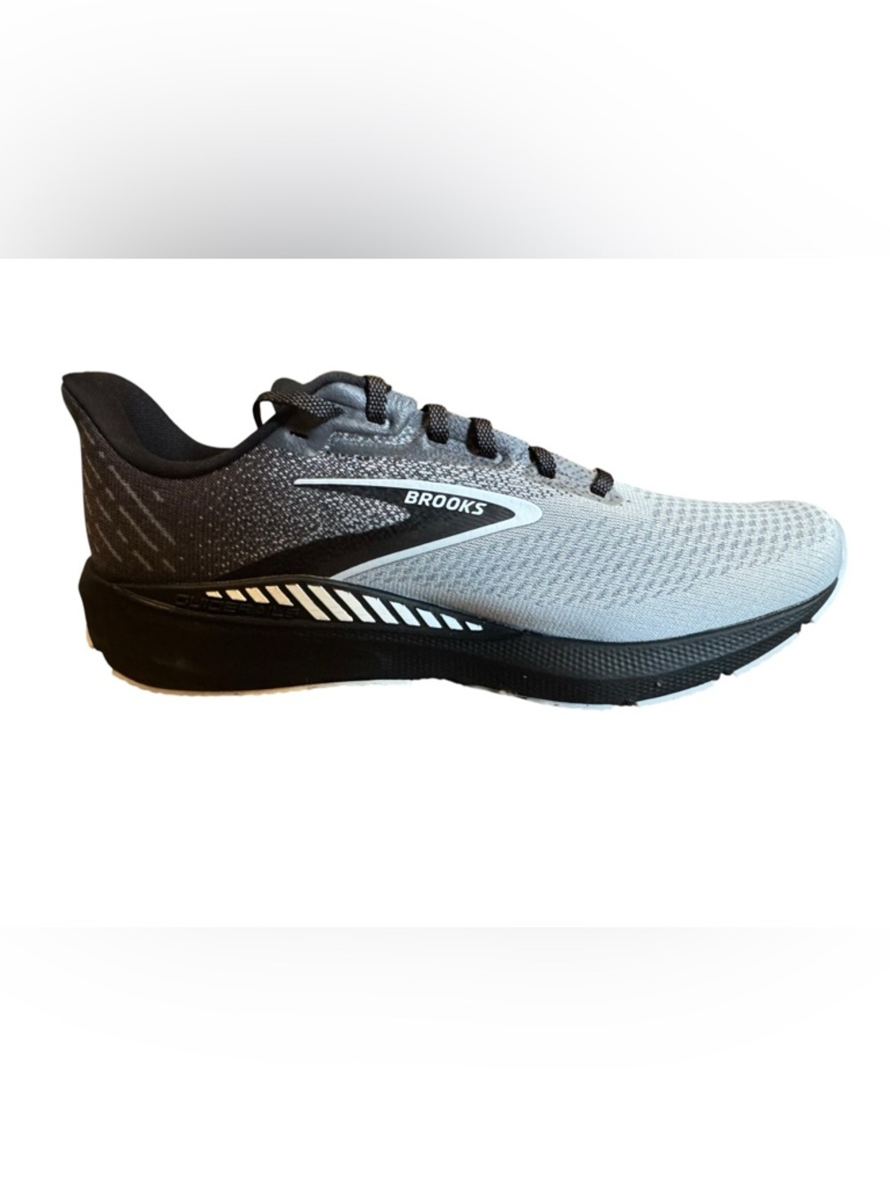 Brooks Launch GTS 10 Gray and Black Men's Running Sneaker Size 10.5 Wide